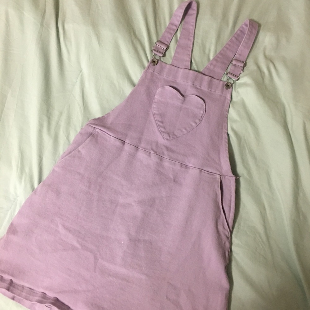 Blackheart Lavender Suspender Dress